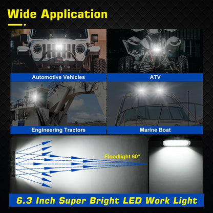 WFPOWER 360° LED Bådprojektør 16 cm KF-1005250A