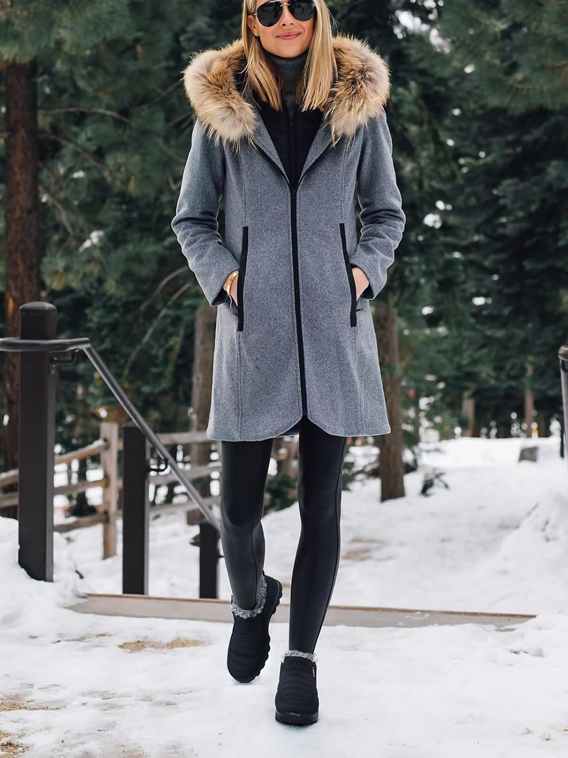 Dame Vinterstøvler Snow Boots Varm Skridsikker ADT2723