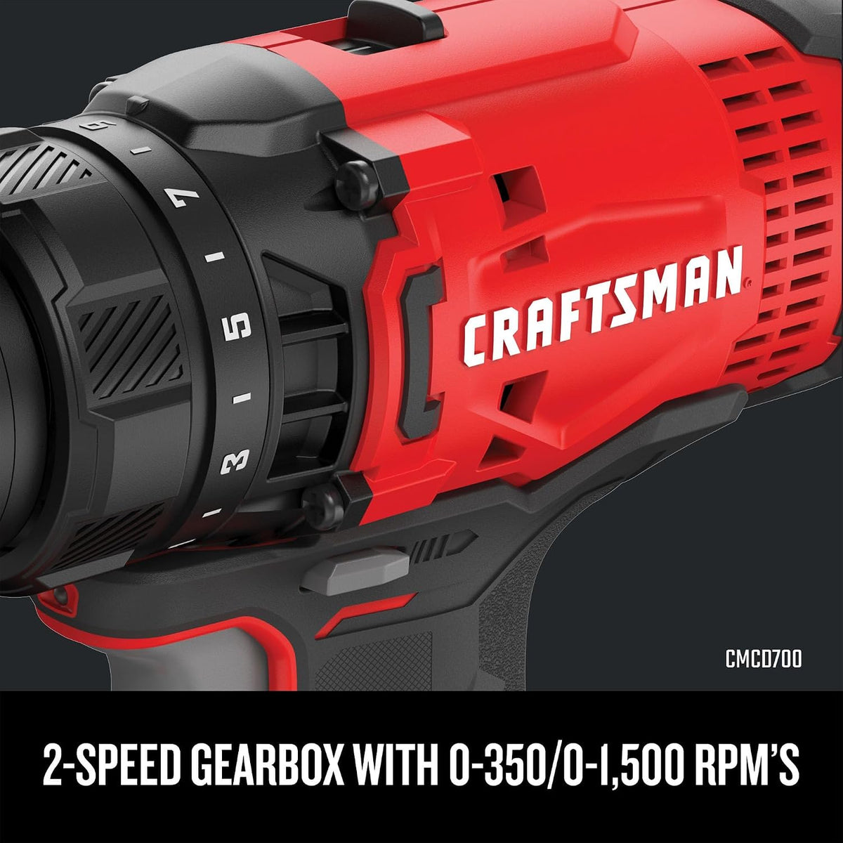 CRAFTSMAN V20 Boremaskine Og Slagskruetrækker Sæt CMCK200C2
