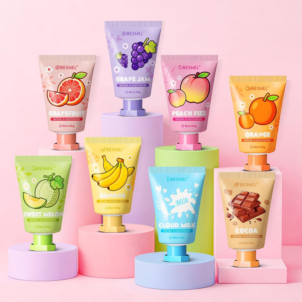 BESNEL Hand Cream Gift Set Håndcreme til Kvinder