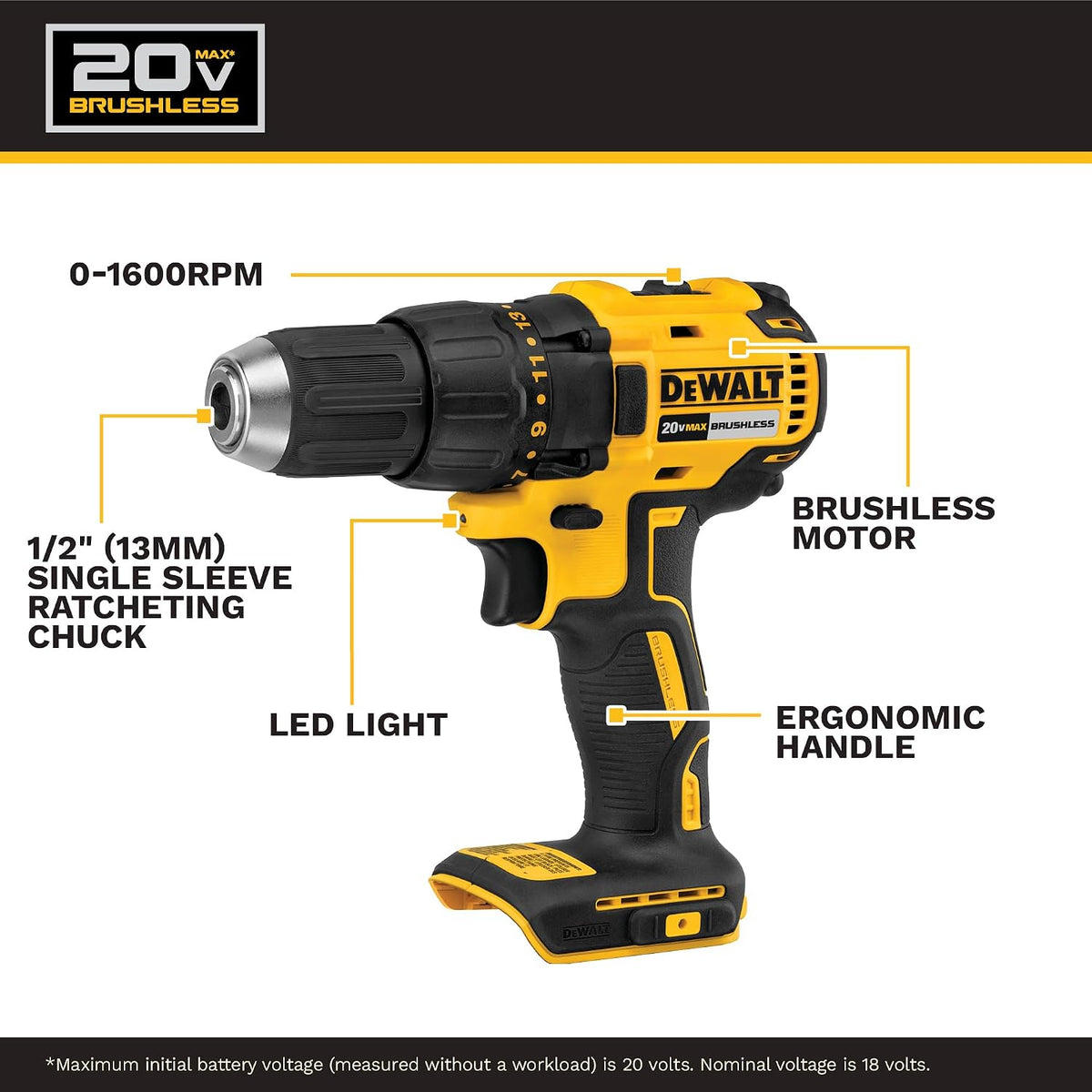 DEWALT Boremaskine Og Slagskruetrækker Sæt 20V MAX DCK277D2