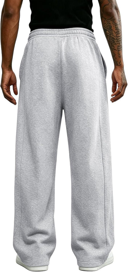 Wangdo Herre Joggingbukser Baggy Wide Leg