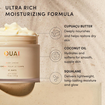 OUAI Hydrating Whipped Body Cream Kropscreme 2632834