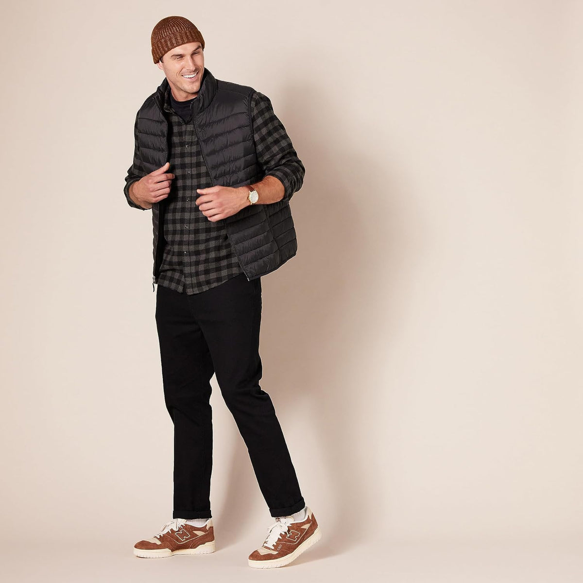 Amazon Essentials Herre Skjorte Flannel Regular F17AE25000