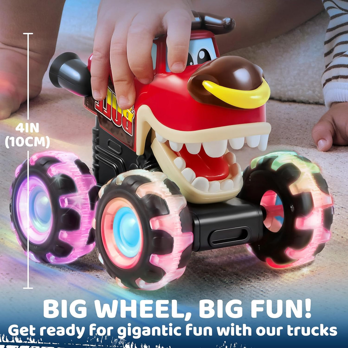 JOYIN Glow Rover Monster Truck Biler 3-Pak 51001