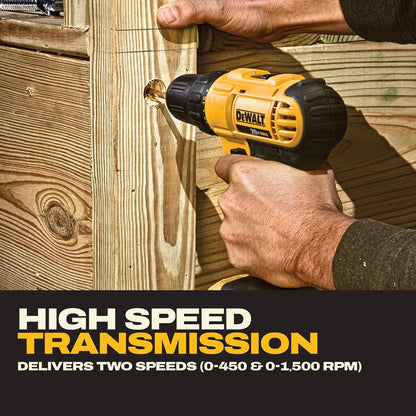 DEWALT 20V MAX Boremaskine XR 2 Hastigheder DCD771C2