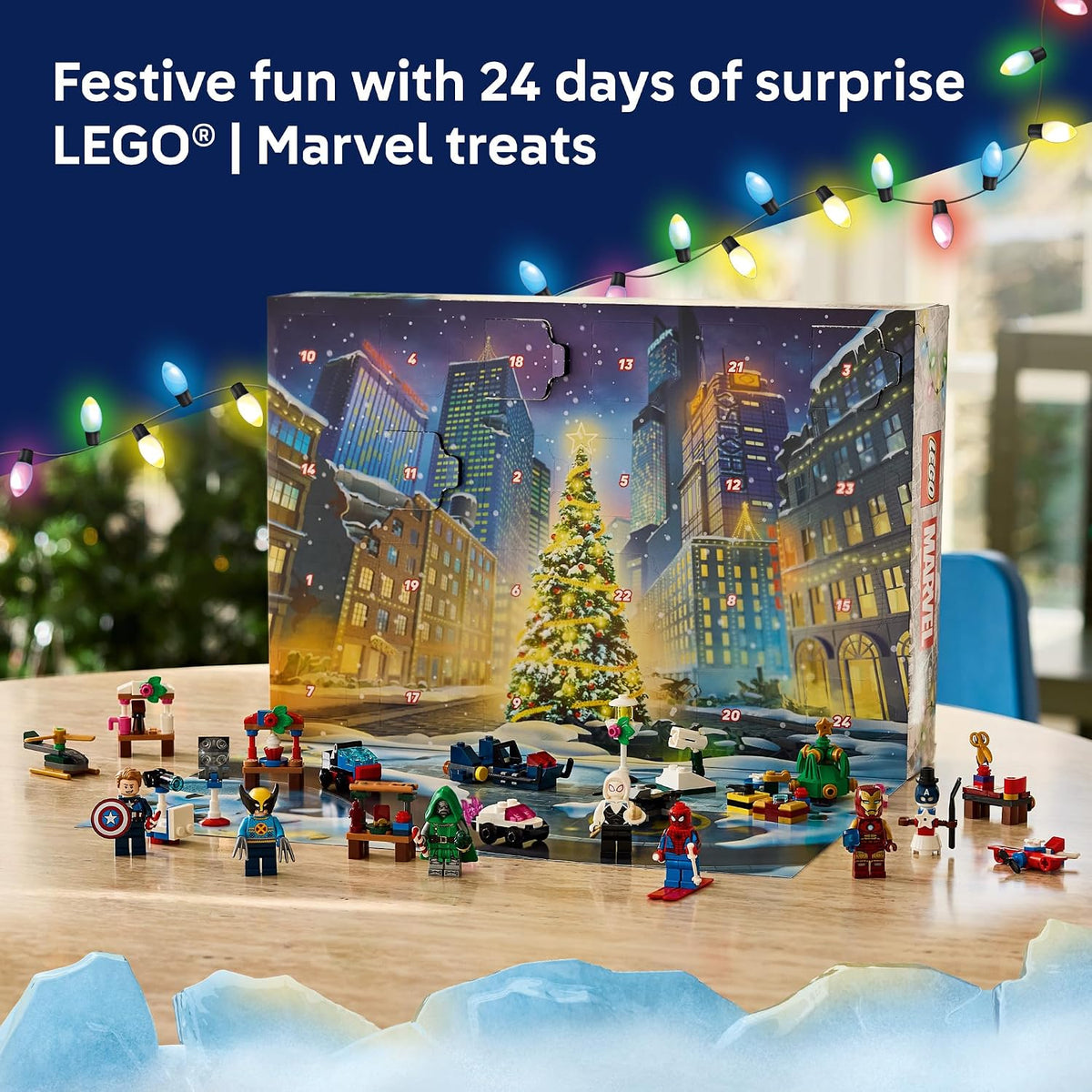 LEGO Marvel Julekalender 2026 Byggesæt 76340