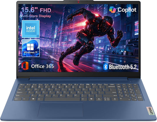 Lenovo IdeaPad Slim 3 15.6" Bærbar Computer Intel N150