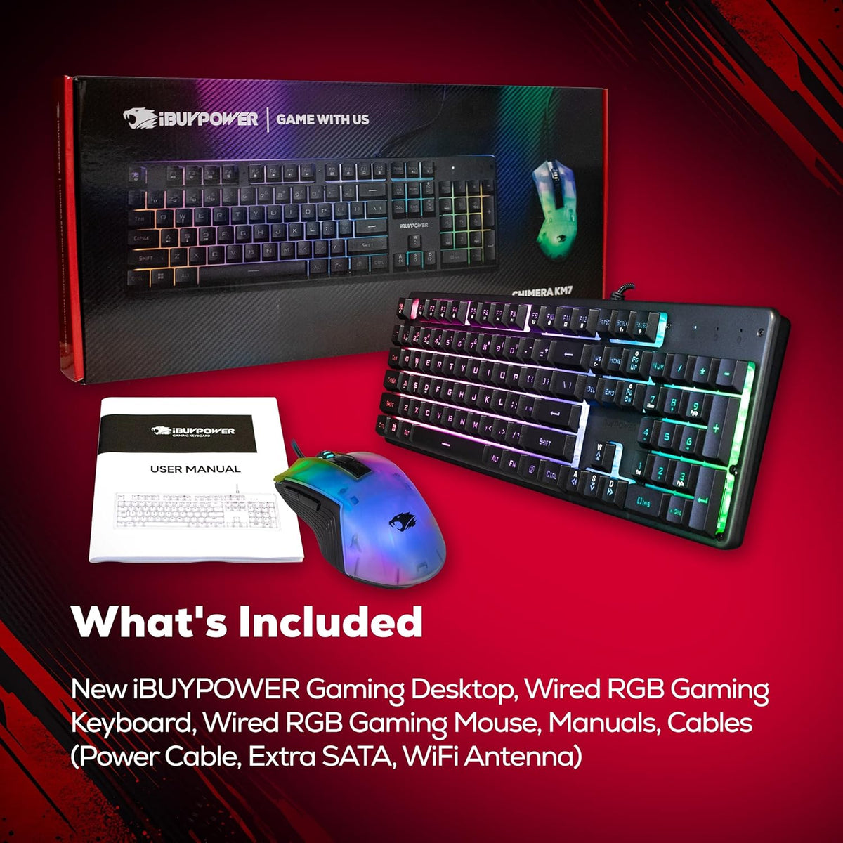 iBUYPOWER Element Gaming PC Ryzen 9 7900X RTX 5070 EWA9N5702