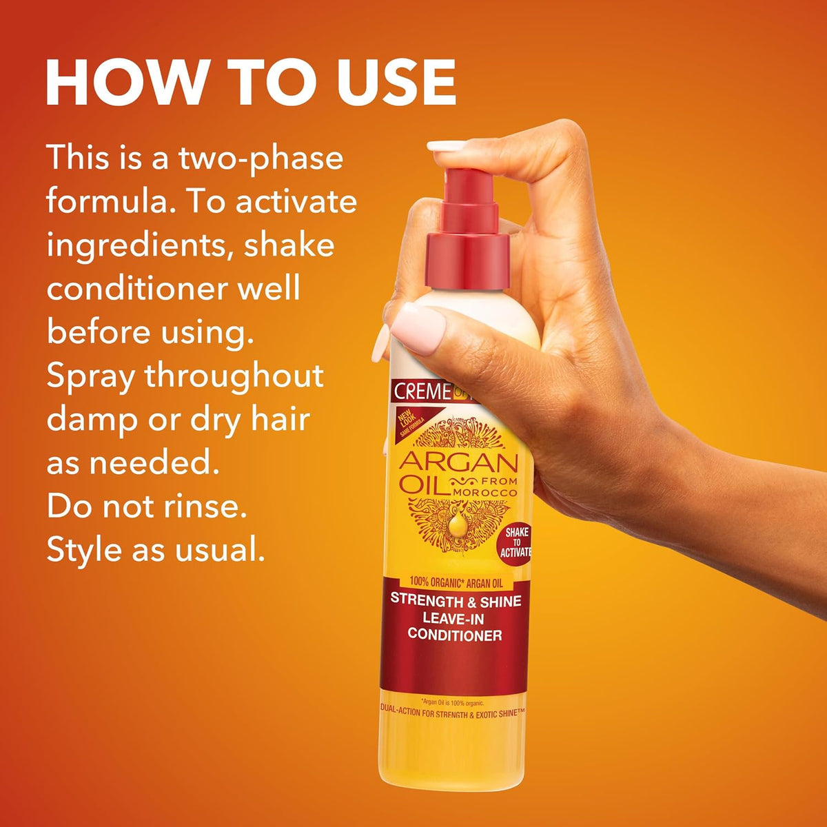 Creme of Nature Argan Oil Strength & Shine Leave-in Conditioner 250ml