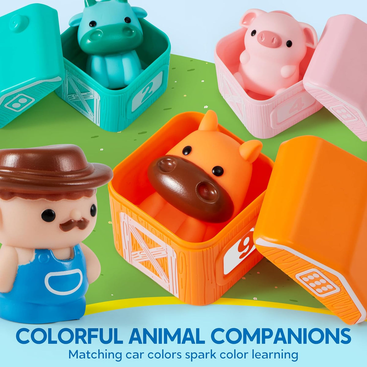 Play-Act Montessori Læringstog 51053