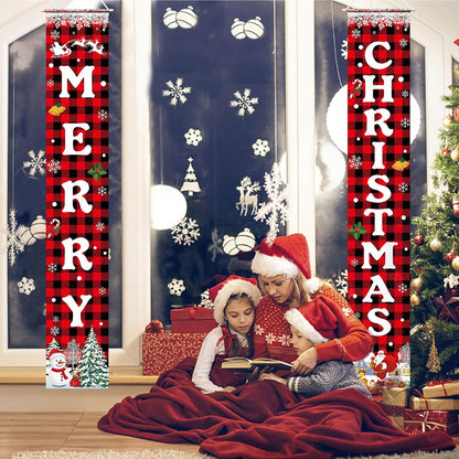 Merry Christmas Banner Juledekoration 182,9x30,5 cm