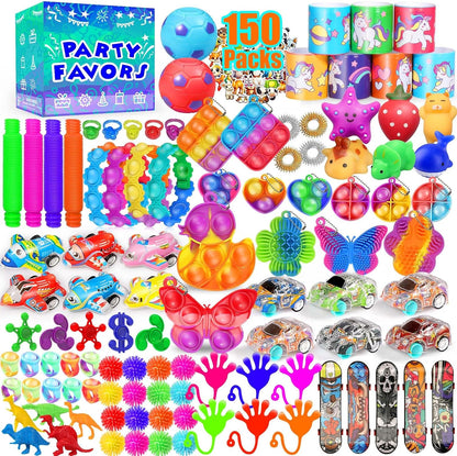 PHIMOTA Fidget Legetøjssæt 150-Pakke Party Favors