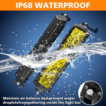 EK ENNOKING Gul LED Light Bar 150W S5D6