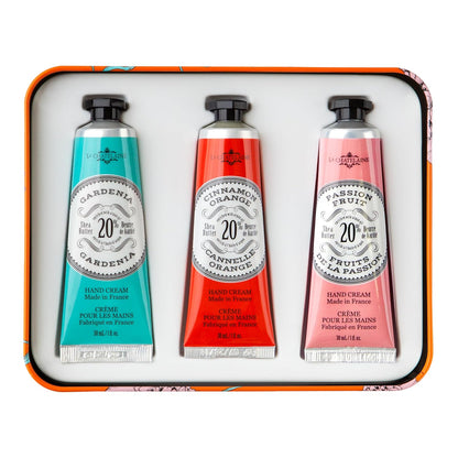 La Chatelaine Hand Cream Trio Tin Håndcreme Sæt 3x30ml SG_B017LJYDO6_US