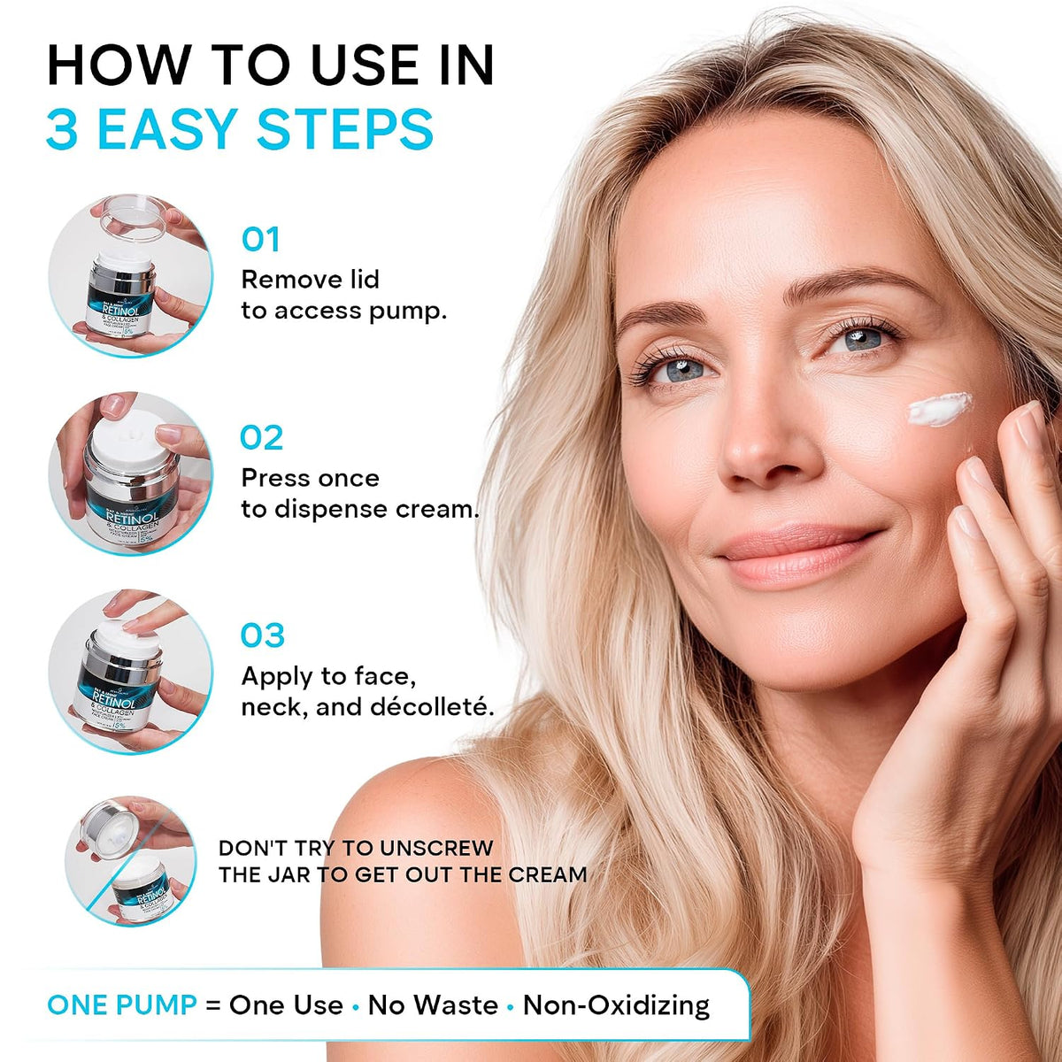 REMEDIAL PURITY Retinol Collagen Ansigtscreme til Kvinder & Mænd RT11235