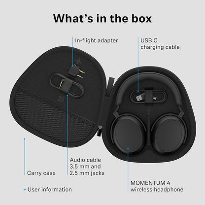 Sennheiser MOMENTUM 4 Trådløse Over-Ear Hovedtelefoner 700382