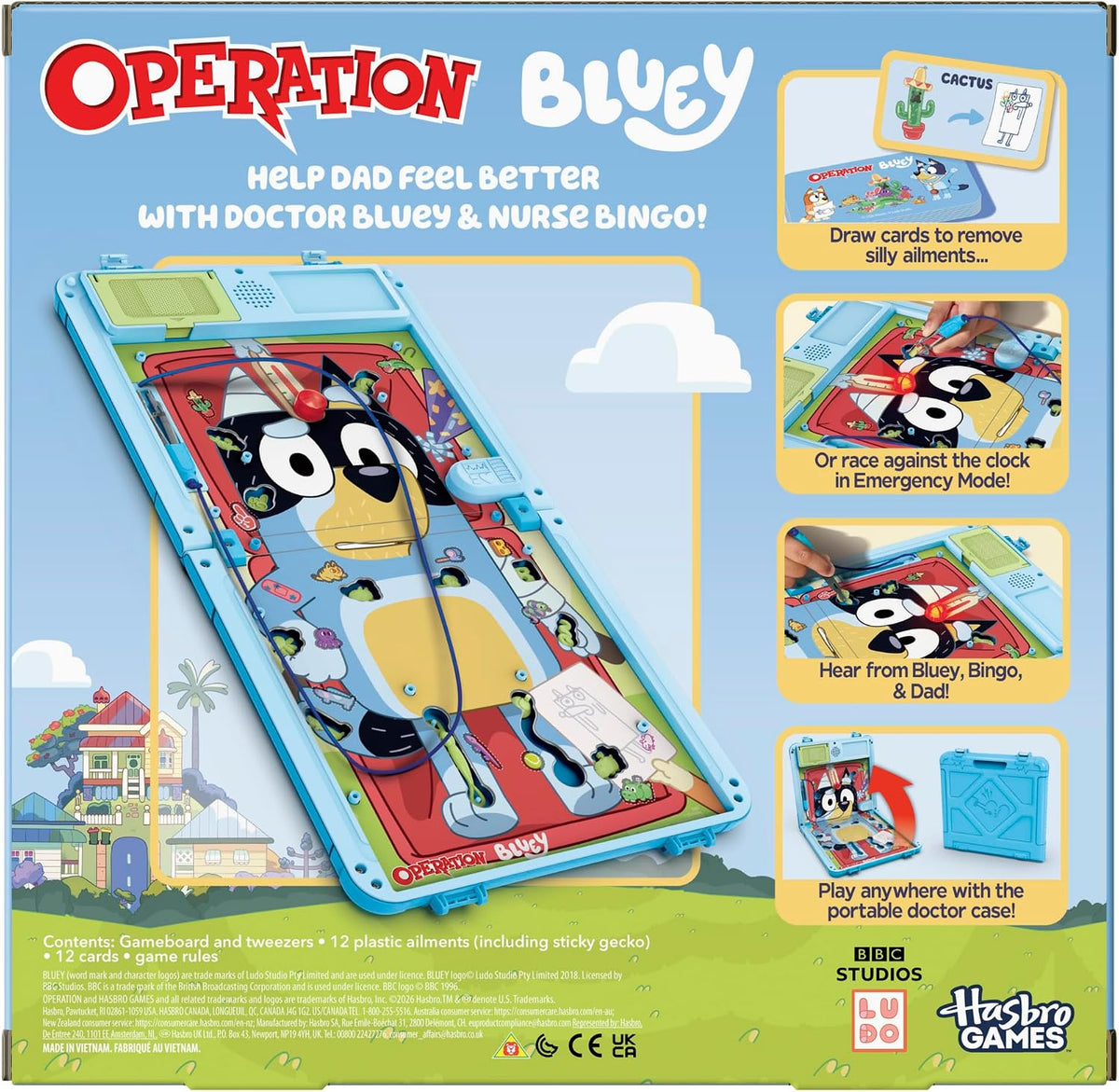 Hasbro Gaming Operation Bluey Brætspil G2801FW1