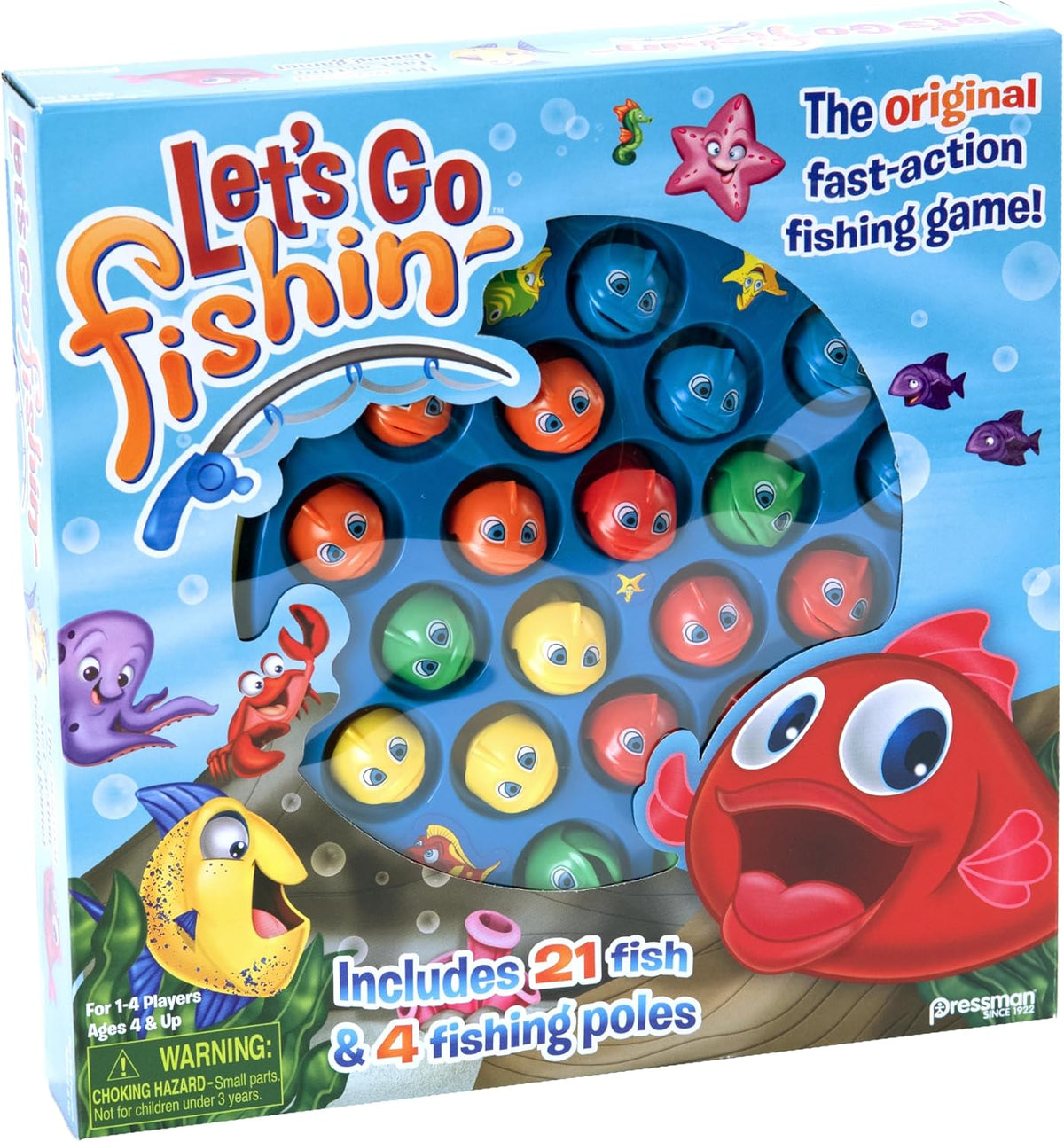 Goliath Let's Go Fishin' Fiske Brætspil 0055J