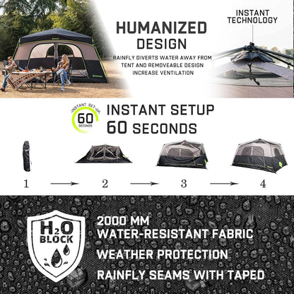 HINSTANT Camping Telt HTS-P8 NEW