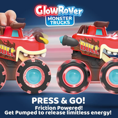 JOYIN Glow Rover Monster Truck Biler 3-Pak 51001