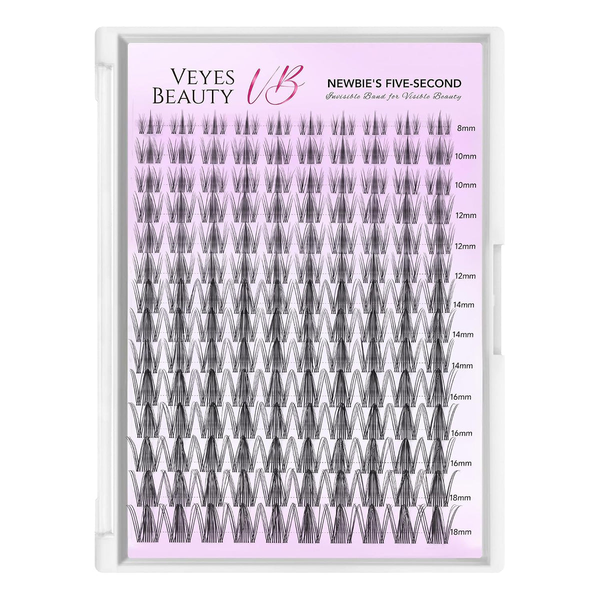 VEYESBEAUTY Manga Lash Clusters Kit Kunstige Øjenvipper til Kvinder
