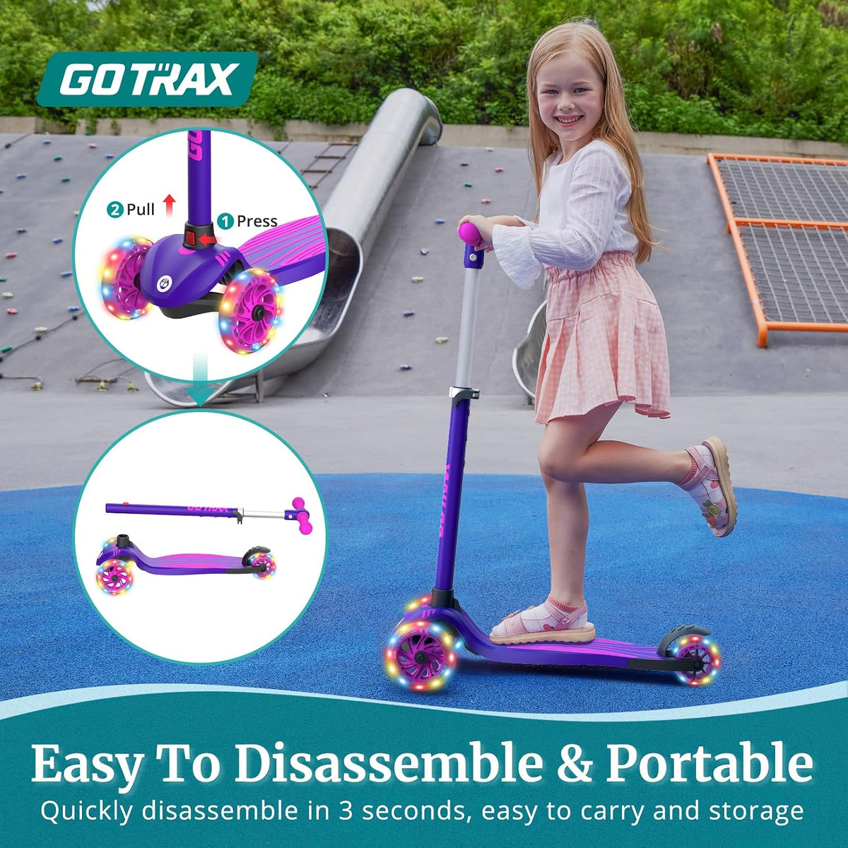 Gotrax KS1 Løbehjul til Børn