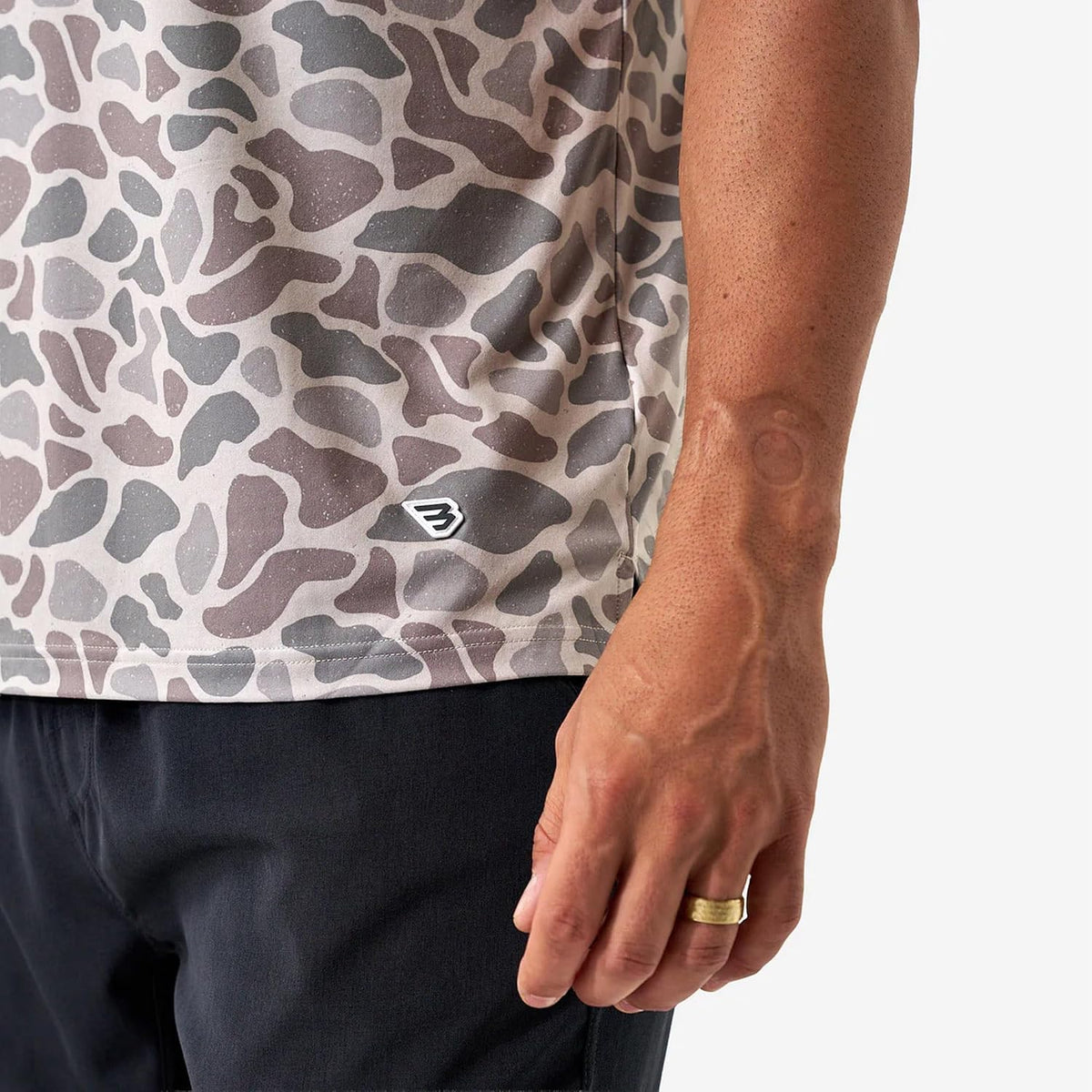 Burlebo Herre T-Shirt Crew Neck Kortærmet Go to Tee