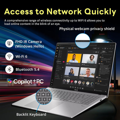 ASUS Vivobook S16 16" Bærbar Computer AMD Ryzen AI 9 465 M3607GA-IS99T