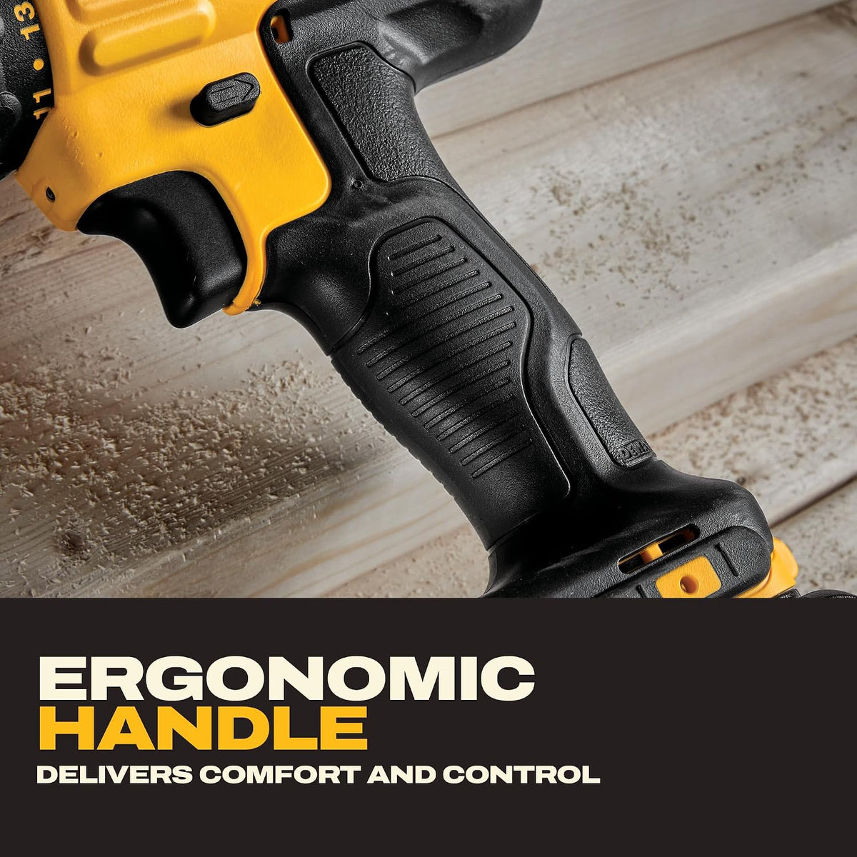 DEWALT 20V MAX Boremaskine XR 2 Hastigheder DCD771C2