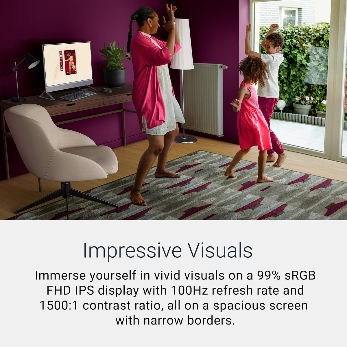 Dell 27" All-in-One Computer FHD Intel Core 5 120U