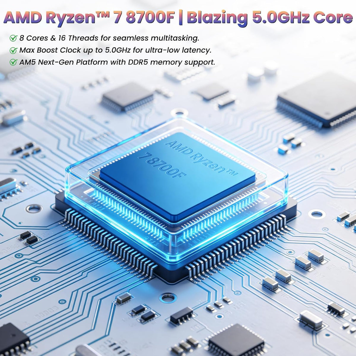 LXZ Gaming PC AMD Ryzen 7