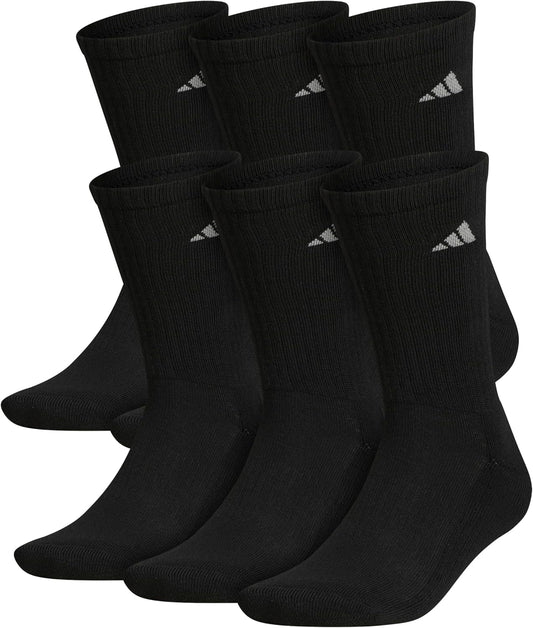 adidas Herre Sportssokker Crew 6-Pak