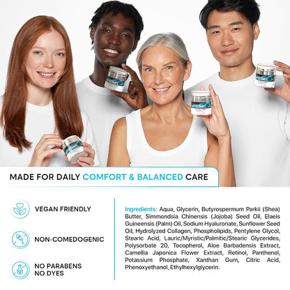 REMEDIAL PURITY Retinol Collagen Ansigtscreme til Kvinder & Mænd RT11235