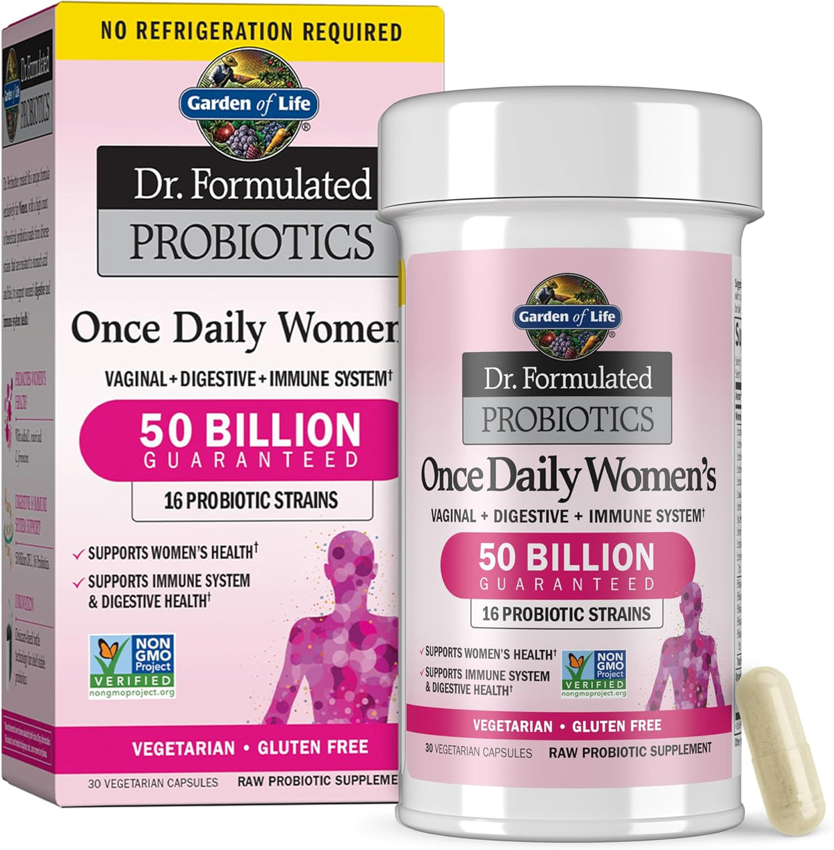 Garden of Life Dr. Formulated Probiotika til Kvinder 30 Kapsler