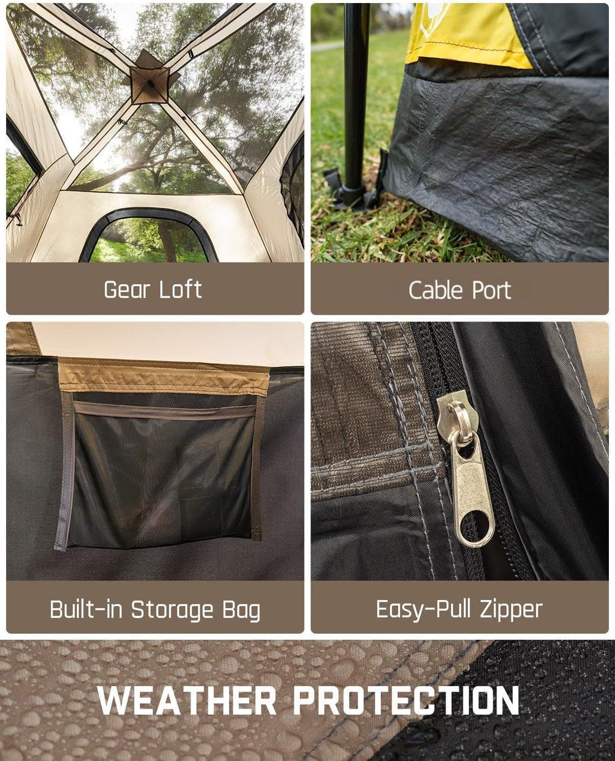 FanttikOutdoor Camping Telt Zeta C6 Pro