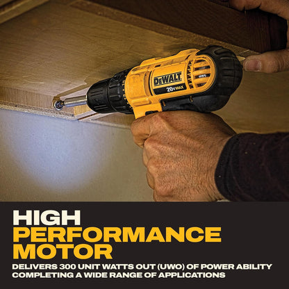 DEWALT 20V MAX Boremaskine XR 2 Hastigheder DCD771C2
