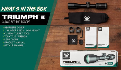 Vortex Kikkertsigte Triumph HD SFP 1-inch Tube TRI-3901