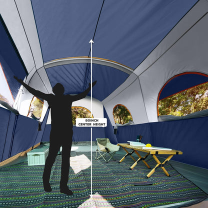 UNP Camping Telt 8 Personer UNP-209080