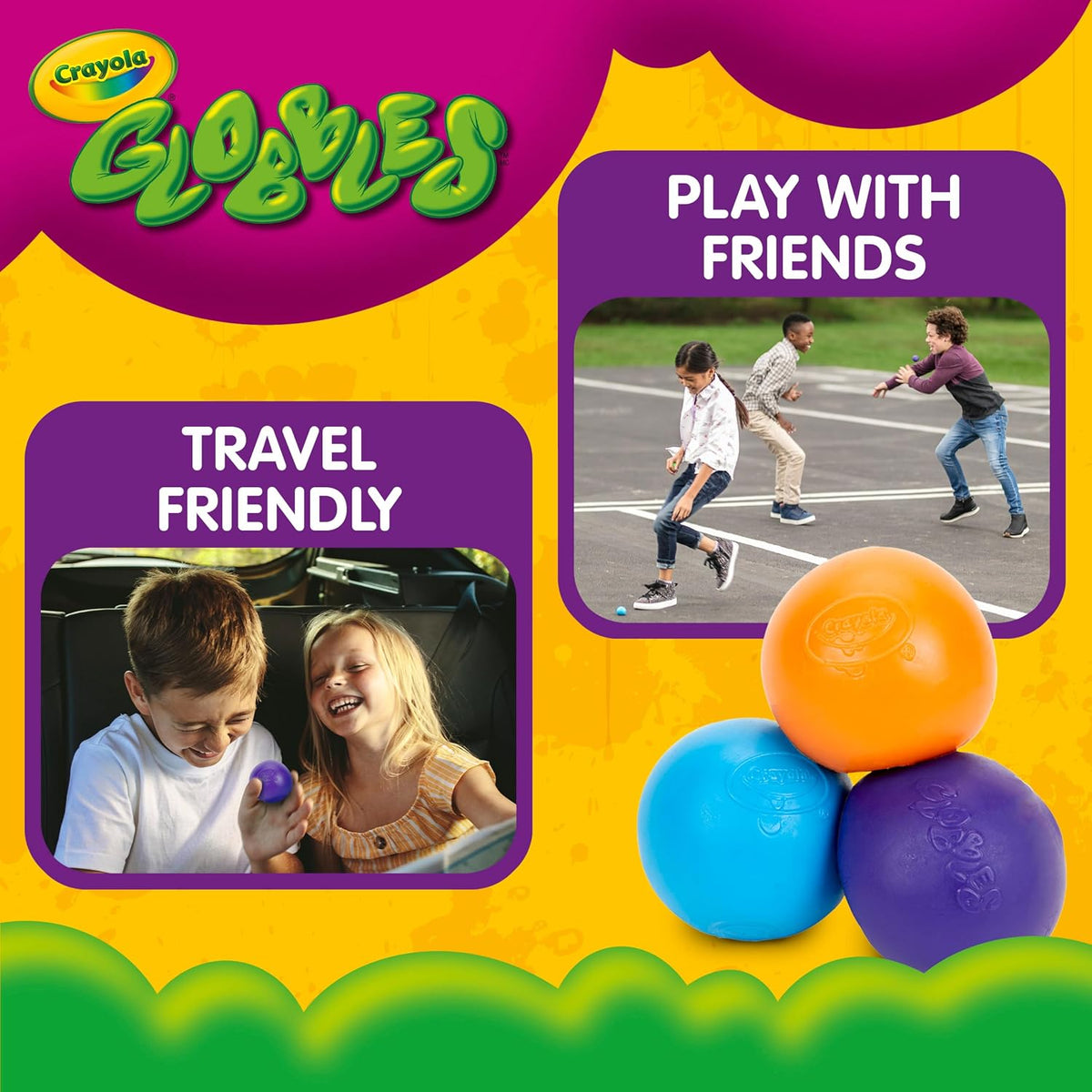 Crayola Globbles Fidget Legetøj 6-Pak 74-7294