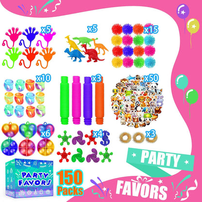 PHIMOTA Fidget Legetøjssæt 150-Pakke Party Favors