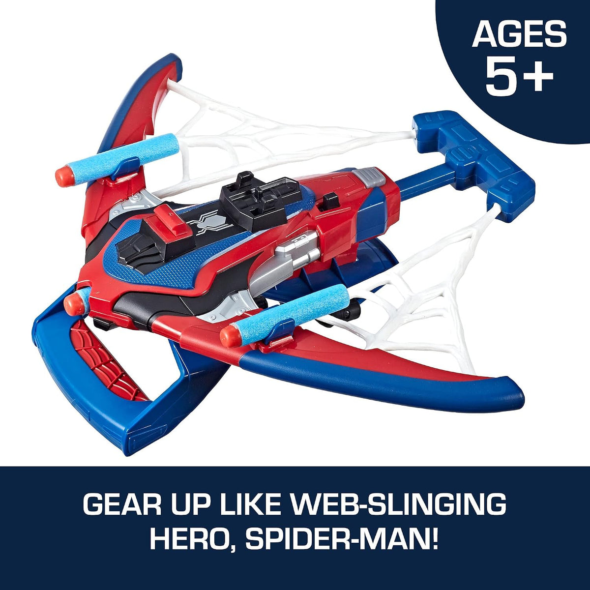 Marvel Spider-Man Web Shots Spiderbolt NERF Blaster