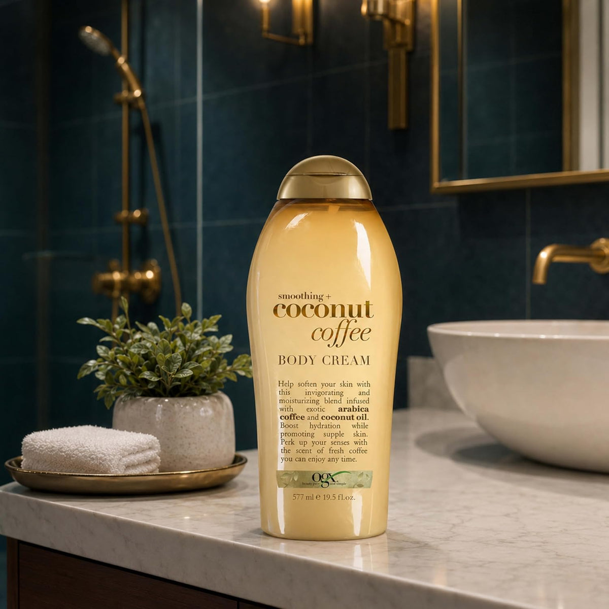 OGX Smoothing + Coconut Coffee Body Cream 4092452