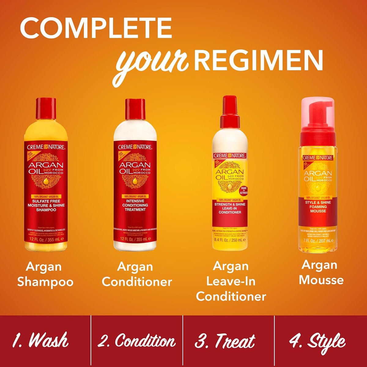 Creme of Nature Argan Oil Strength & Shine Leave-in Conditioner 250ml