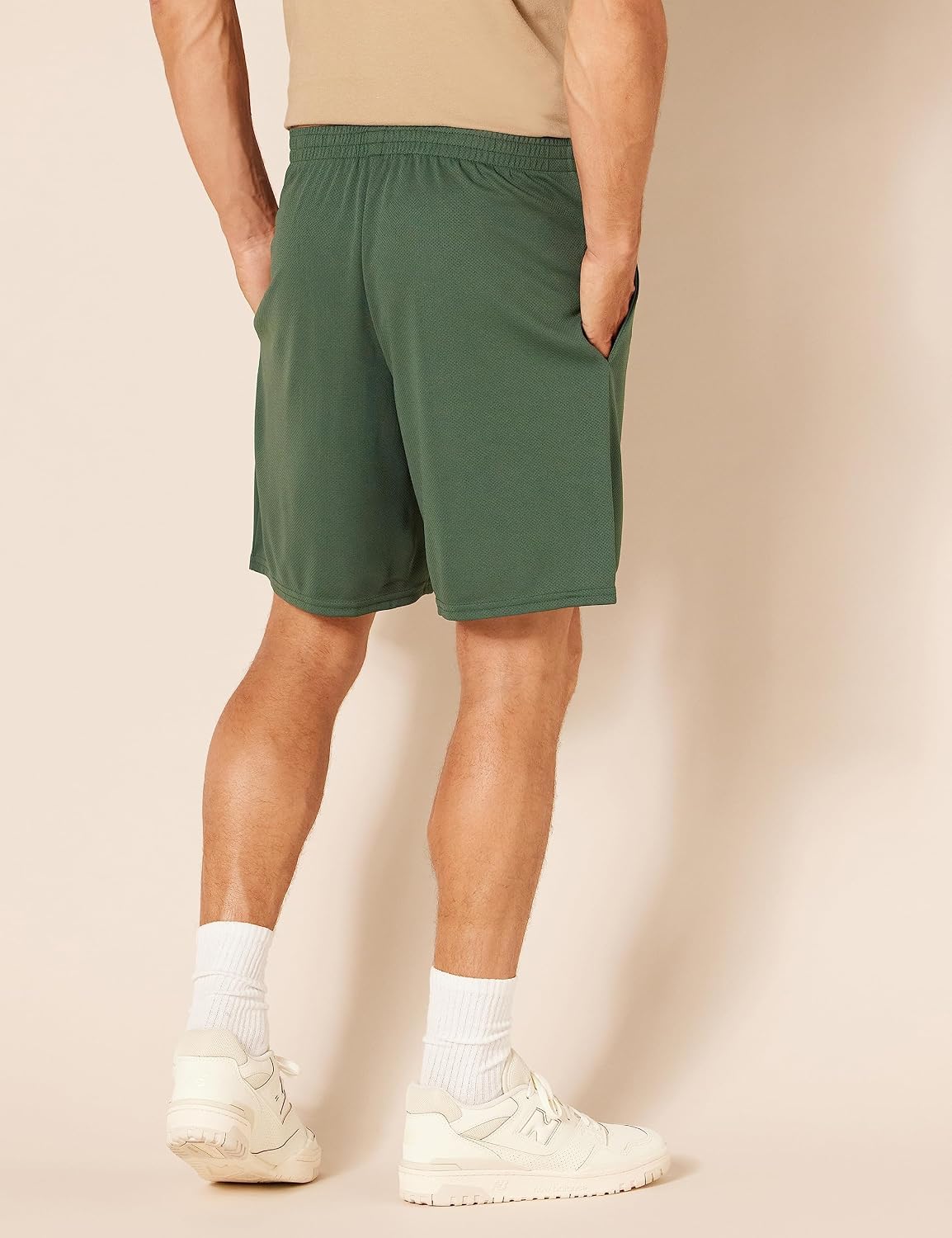 Amazon Essentials Herre Træningsshorts Basketball Loose-Fit 2-Pak 13215