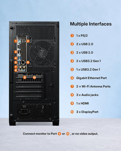 KOTIN Gaming PC Intel Core i5-14400F RTX 5060 Ti