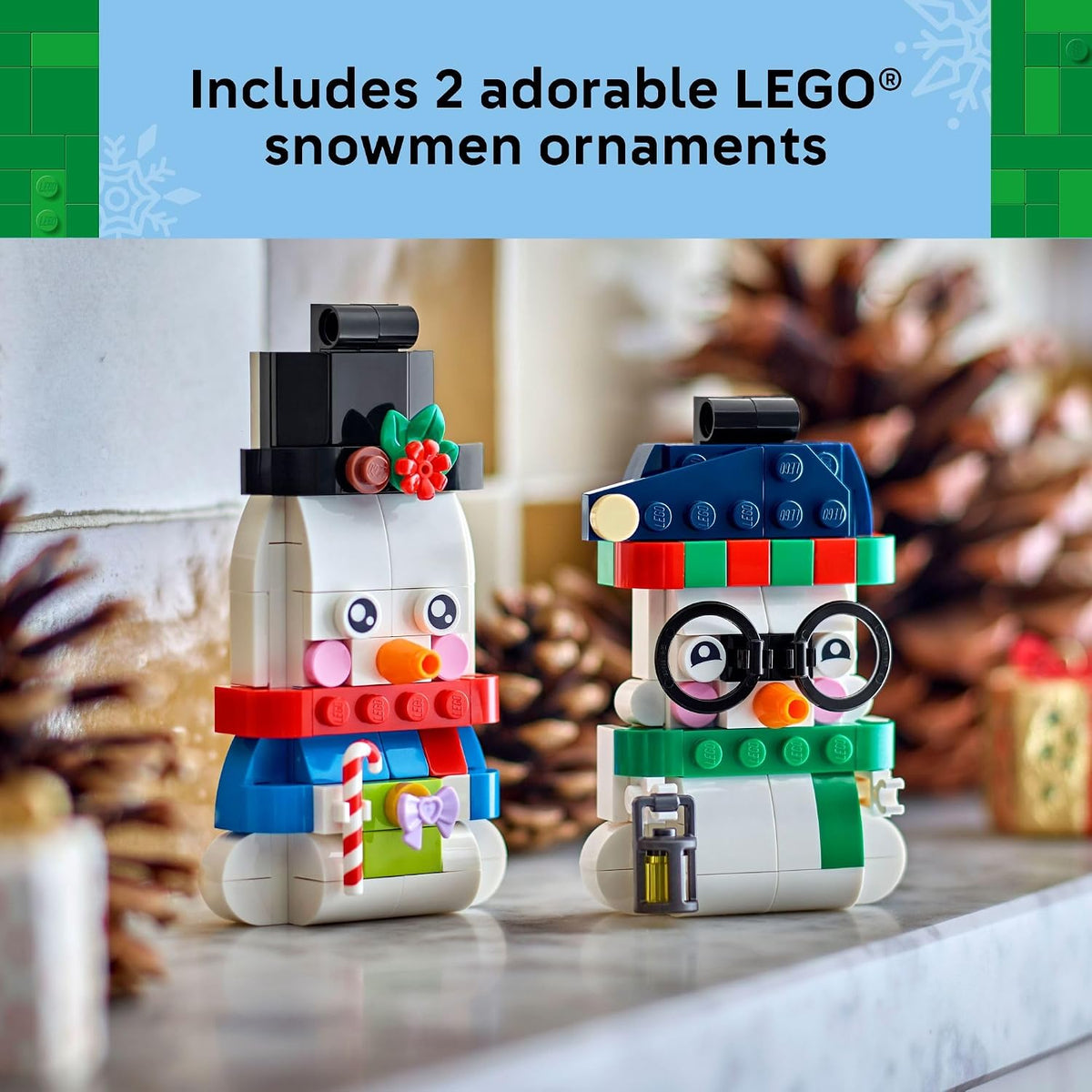 LEGO Snemand Juletræspynt 40812