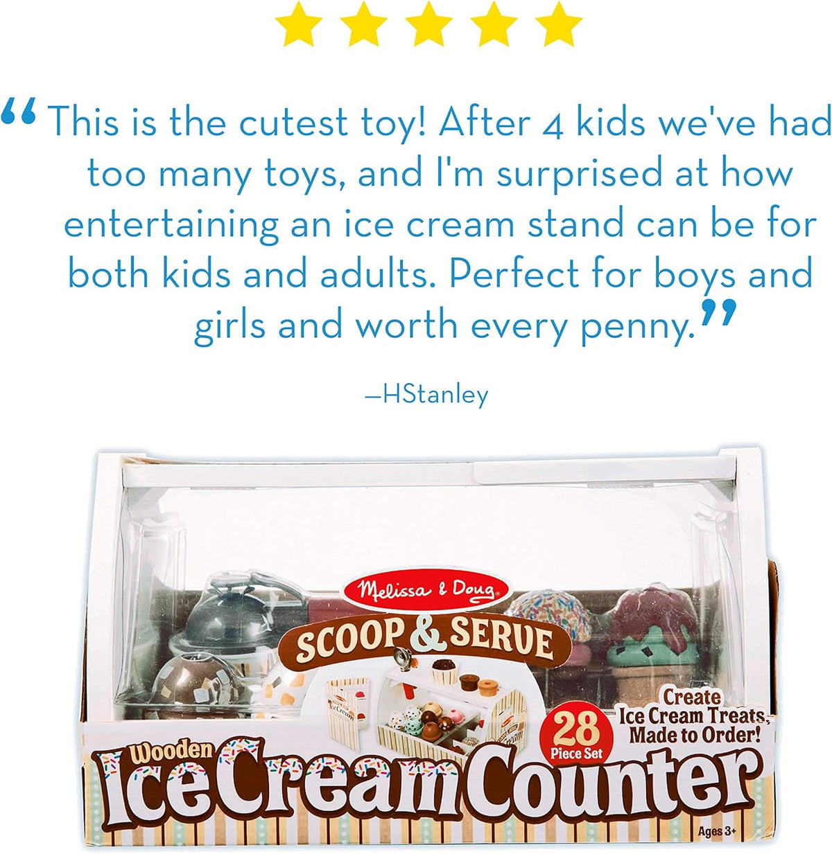 Melissa & Doug Scoop & Serve Isbod 9286