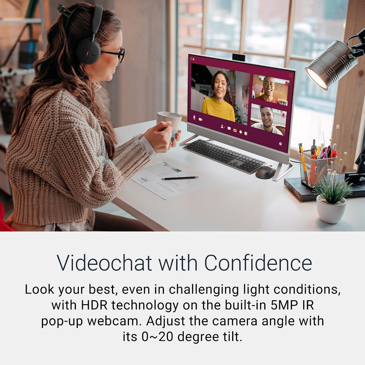 Dell 27" All-in-One Computer FHD Intel Core 5 120U