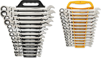 GEARWRENCH Skrallenøglesæt Flex Kombination SAE/MM 86730